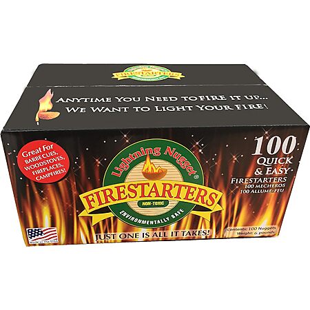 44% Off Lightning Nuggets Fire Starter!