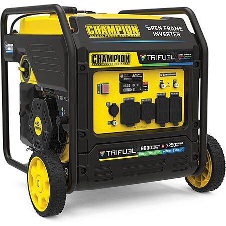 21% Off Champion 9000W Generator!