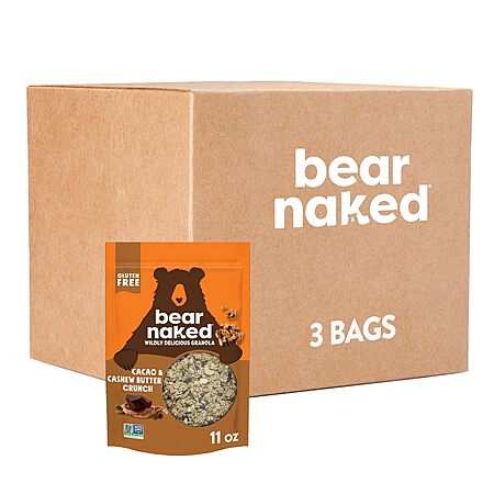 36% Off Bear Naked Granola 3-Pack