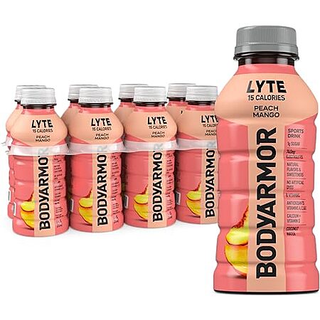 8-Pack 12-Oz BODYARMOR LYTE Sports Drink (Peach Mango) $3.15 w/ Subscribe & Save