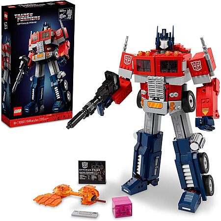 1508-Piece LEGO Icons Transformers Optimus Prime 2-in-1 Robot & Truck Set $144 + Free Shipping