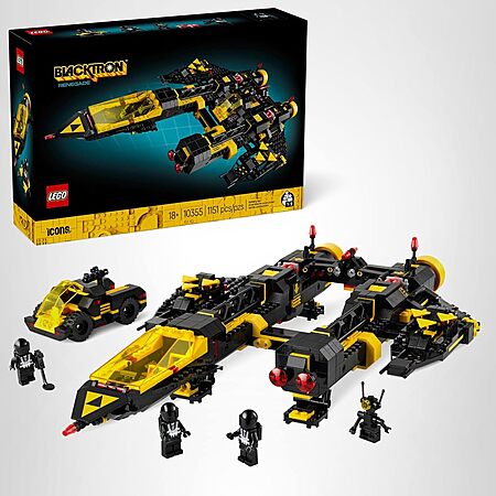 1151-Piece LEGO Icons Blacktron Renegade Building Set $54 + Free Shipping