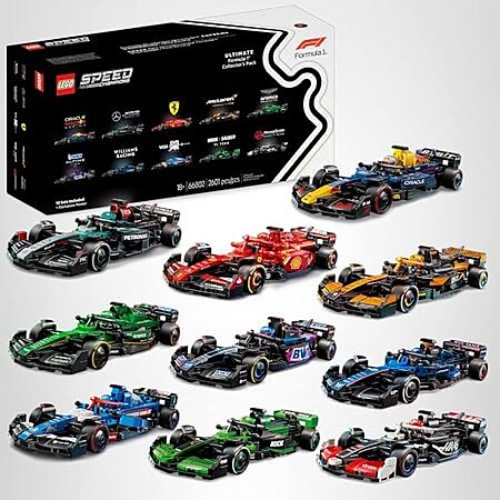 2601-Pc LEGO Speed Champions: Ultimate Formula 1 Collector's Pack Building Set $189 + Free Shipping