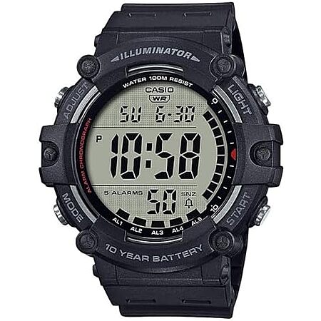 Casio Men's Illuminator AE1500WH Series Digital Watch w/ 10-Year Battery $21.90 