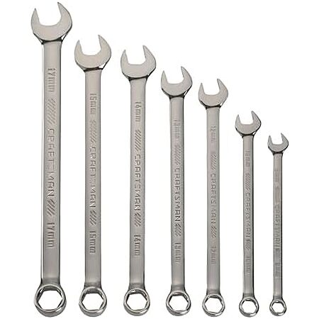 7-Piece Craftsman Overdrive Metric Wrench Set $28.80 
