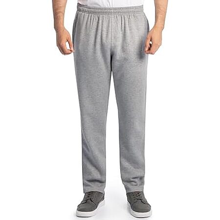 Fruit of the Loom Mens Eversoft Fleece Open Bottom Sweatpants (various) $7.45 