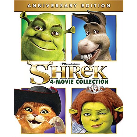Shrek 4-Movie Collection (Blu-ray) $13.50 