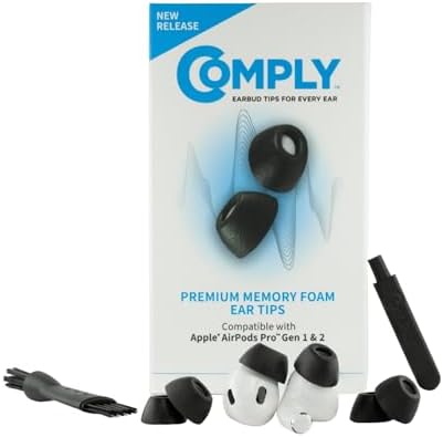 $8.06*: 3-Pairs Comply TrueGrip Memory Foam Earbud Tips for Apple AirPods Pro (Medium) at Amazon