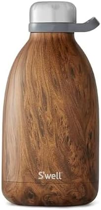 $25: 64-Oz S'well Stainless Steel Roamer Bottle (Teakwood) at Amazon