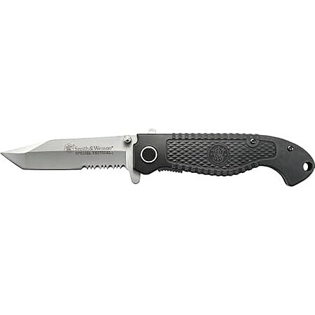 $10: Smith & Wesson Special Tactical CKTAC 8.1in High Carbon S.S. Folding Knife at Amazon