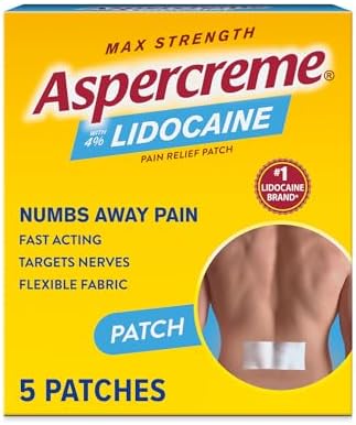 5-Count Aspercreme Max Strength Lidocaine Pain Relief Patch $2.45 w/ Subscribe & Save