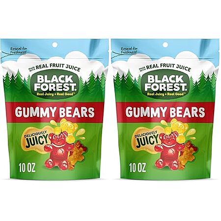 $4.26* | 2-Pack 10-Oz Black Forest Gummy Bears at Amazon ($2.13 each)