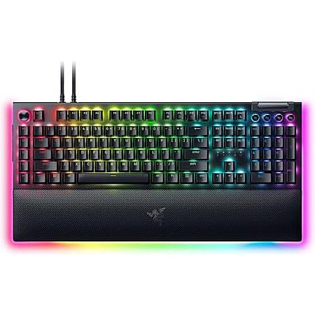 $114.99 | Razer BlackWidow V4 Pro Wired Mechanical Gaming Keyboard at Amazon