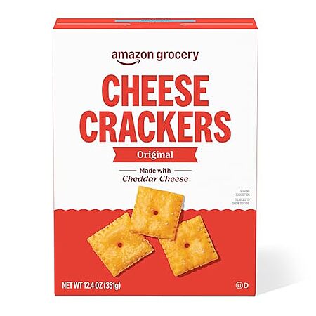 12.4-Oz Happy Belly Original Cheese Crackers $1.35 w/ Subscribe & Save