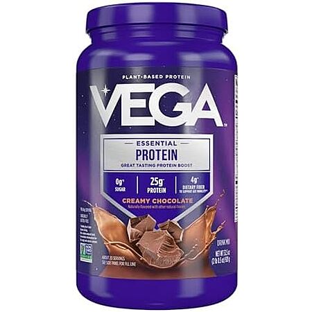 [S&S] $14.08 | 32.5-Oz Vega Original Protein Powder (Creamy Chocolate) at Amazon
