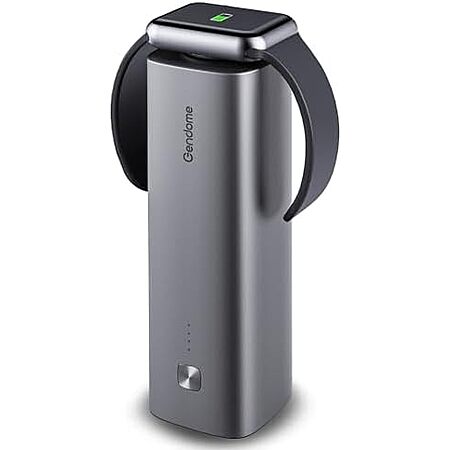 $18* | GENDOME 15000mAh 22.5W LiFePO4 QC3.0 & PD3.0 + Wireless Charging for Apple Watch at Amazon