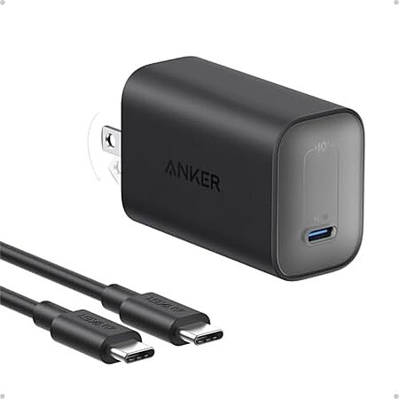 Anker Nano 100W Foldable MacBook Charger w/ 6' USB-C Cable (Black or White) $30 