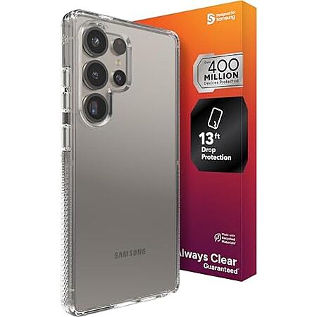 ZAGG Crystal Palace Samsung Galaxy S25 Ultra Case (Clear) $14.40 