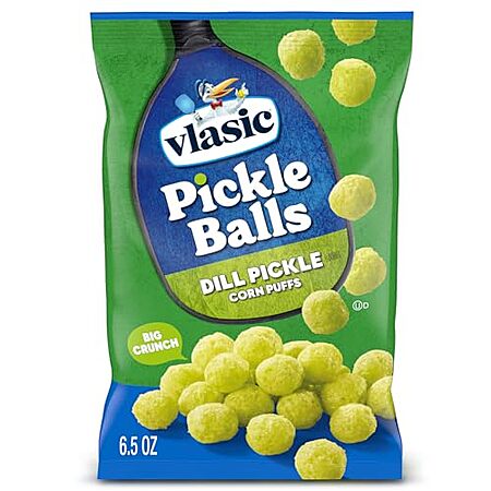 6.5-Oz Vlasic Pickle Balls Flavored Corn Puffs (Dill Pickle) $1.60 w/ Subscribe & Save