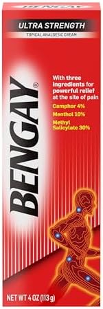[S&S, AC] $3.06 | 4-Oz Bengay Ultra Strength Topical Pain Relief Cream at Amazon