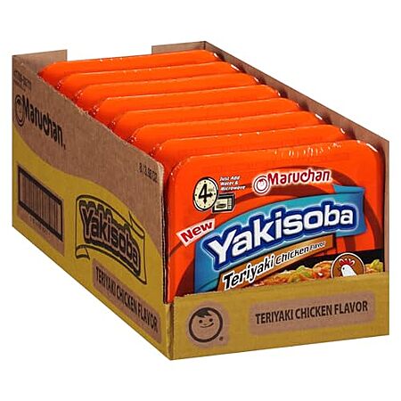 [AC] $4.98* | 8-Pack 3.98-Oz Maruchan Yakisoba (Teriyaki Chicken) at Amazon (62.3￠ each)