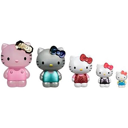 $12.35* | 5-Piece Jazwares Hello Kitty and Friends 50th Anniversary Nesting Figures at Amazon