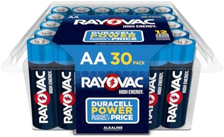 Select Accounts: 30-Count Rayovac AA Alkaline Batteries $8 w/ Subscribe & Save