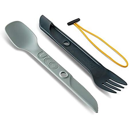 $3.75 | UCO Switch Spork 2-Piece Integrated Camping Utensil Set at Amazon