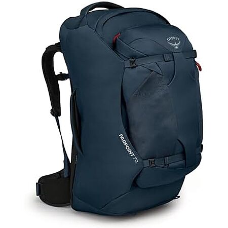 70L Osprey Men's Farpoint Travel Backpack (Blue or Grey) $138 + Free Shipping