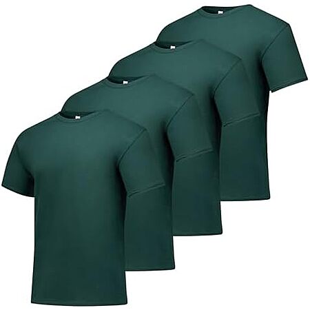 $8.12* | 4-Pack Hanes Men's Short Sleeve Essentials Crewneck T-Shirts Tees (various) at Amazon