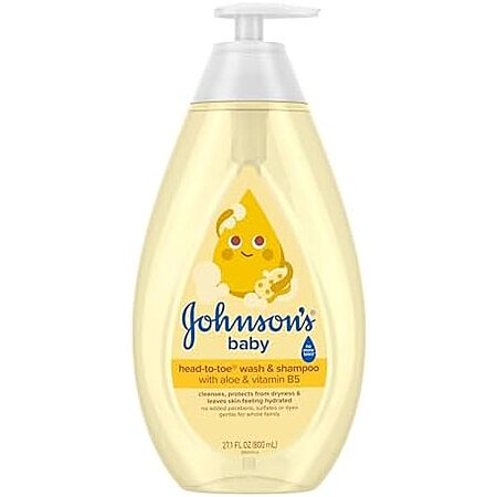 [S&S, AC] $4.87* | 27.1-Oz Johnson's Head-To-Toe Gentle Baby Body Wash & Shampoo at Amazon