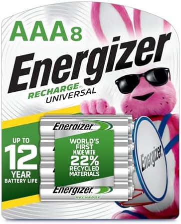 [S&S] $14.25 | 8-Count Energizer Rechargeable AAA Batteries at Amazon ($1.78 each)
