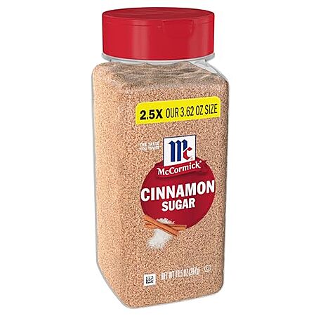 [S&S] $4.84 | 10.5-Oz McCormick Cinnamon Sugar at Amazon