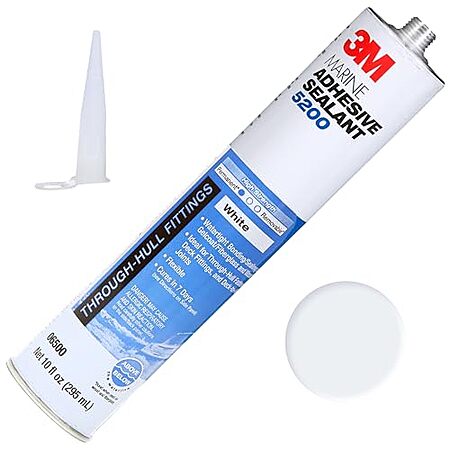 $14.66 | 10-Oz 3M Marine Adhesive Sealant 5200 (White) at Amazon