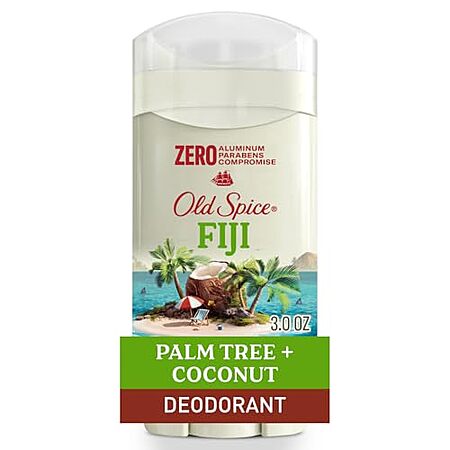 3-Oz Old Spice Aluminum Free Deodorant for Men (Fiji with Palm Tree + Coconut) $3.30 w/ Subscribe & Save