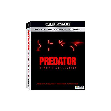 Predator: 4-Movie Collection (4K UHD + Blu-ray + Digital) $29.90 