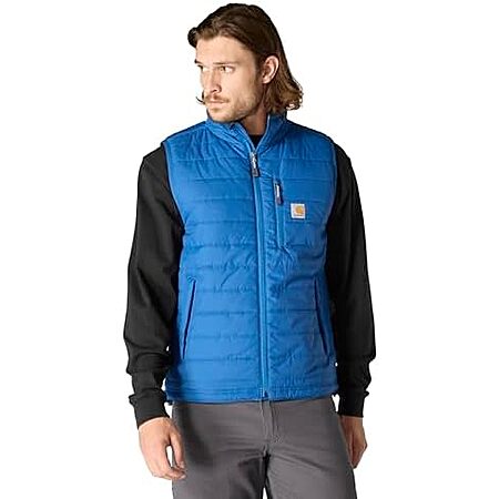 $59.99 | Carhartt Men's Rain Defender Relaxed Fit Lightweight Insulated Vest at Amazon