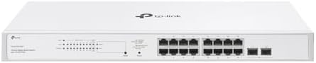 $62.24 | TP-Link Festa FS318G 18 Port Gigabit Smart Managed Network Switch (White) at Amazon