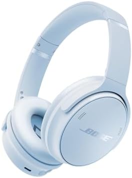 $199 | Bose QuietComfort Headphones - Wireless Bluetooth Headphones, Ice Blue - Limited Edition Color at Amazon