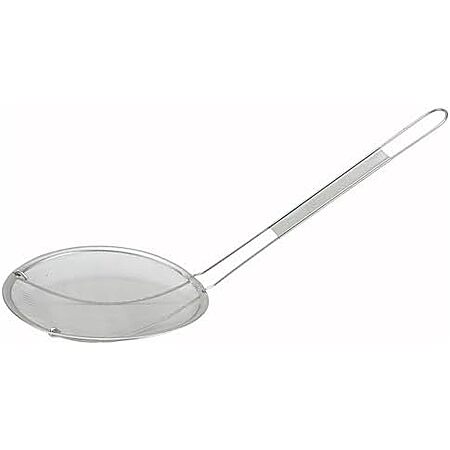 $3.24 | Winco Stainless Steel Strainer, 6-Inch Diameter, Fine Mesh at Amazon