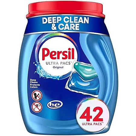 42-Count Persil Ultra Pacs Original Everyday Clean Laundry Detergent $9.30 w/ Subscribe & Save
