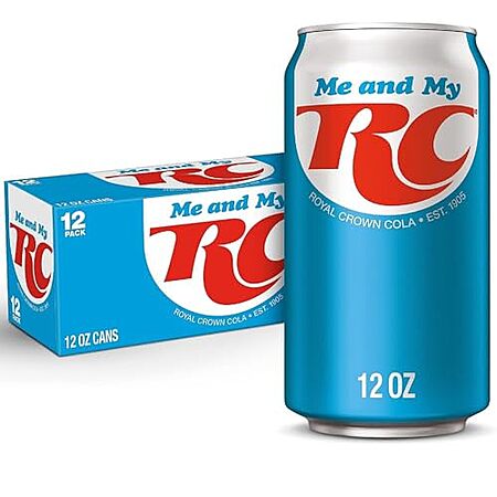 12-Pack 12-Oz RC Cola Canned Soda 2 for $10.80 w/ Subscribe & Save