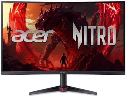 31.5" Acer Nitro ED323QU 2K WQHD 180Hz Curved Gaming Monitor $165 + Free Shipping