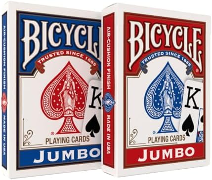 2-Pack Bicycle Jumbo Index Playing Cards $4.20 