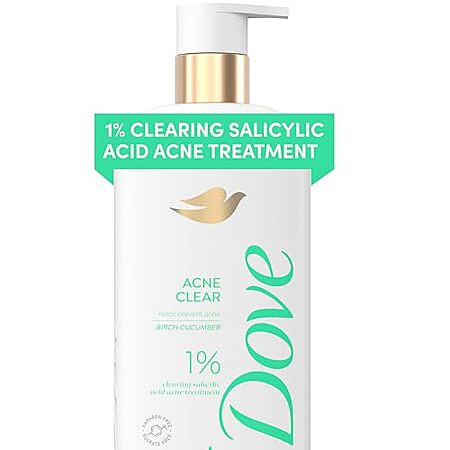 18.5-Oz Dove Body Wash (Acne Clear) $6 w/ Subscribe & Save