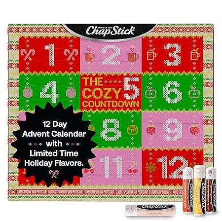 Select Accounts: 12-Pack ChapStick 12 Days Advent 