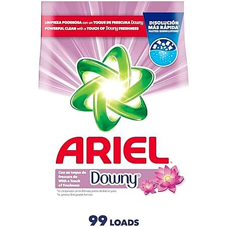158-Oz Ariel Powder Laundry Detergent w/ a Touch of Downy 4 for $32.20 w/ Subscribe & Save + Free Shipping