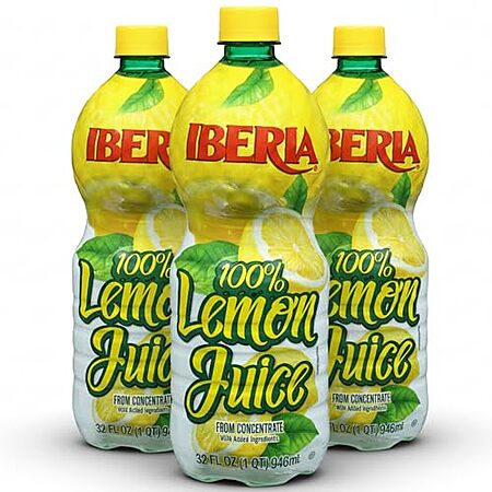 [SnS] $6.75* | 3-pk 32-oz Iberia 100% Lemon Juice at Amazon (2 replies)