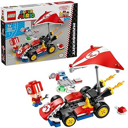 174-Pc LEGO Super Mario: Mario Kart Standard Kit Toy Building Set