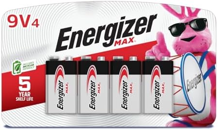 Select Accounts: 4-Pk Energizer MAX 9V Alkaline Batteries